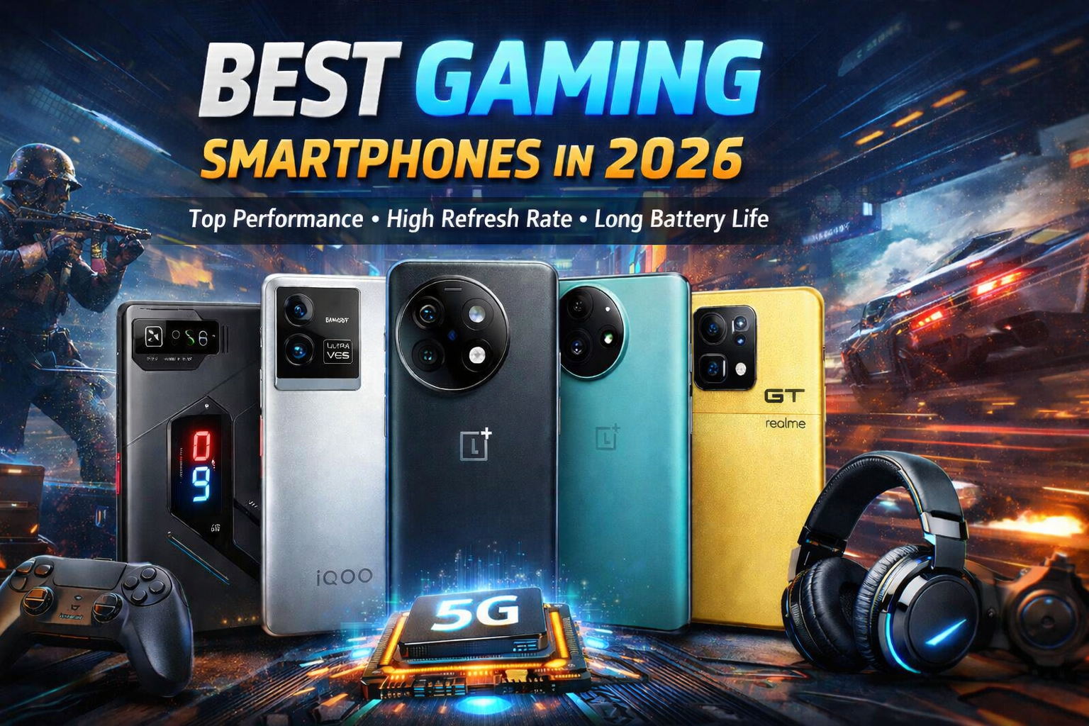 Best Gaming Smartphones in 2026: Top Gaming Phones You Can Buy