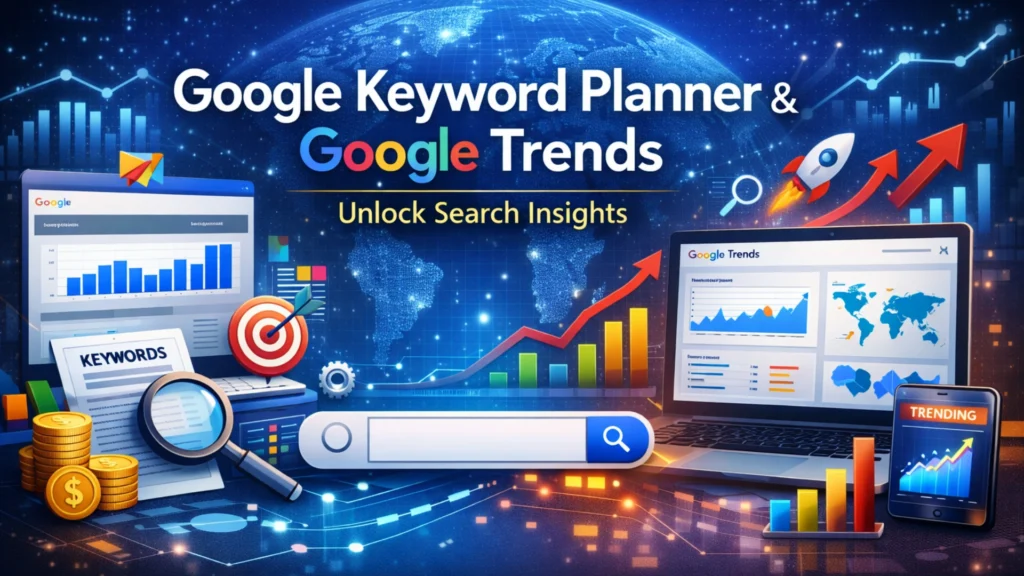 Google Keyword Planner -YouTube SEO tools