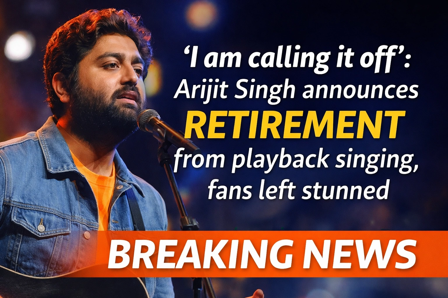 Arijit Singh announces retirement