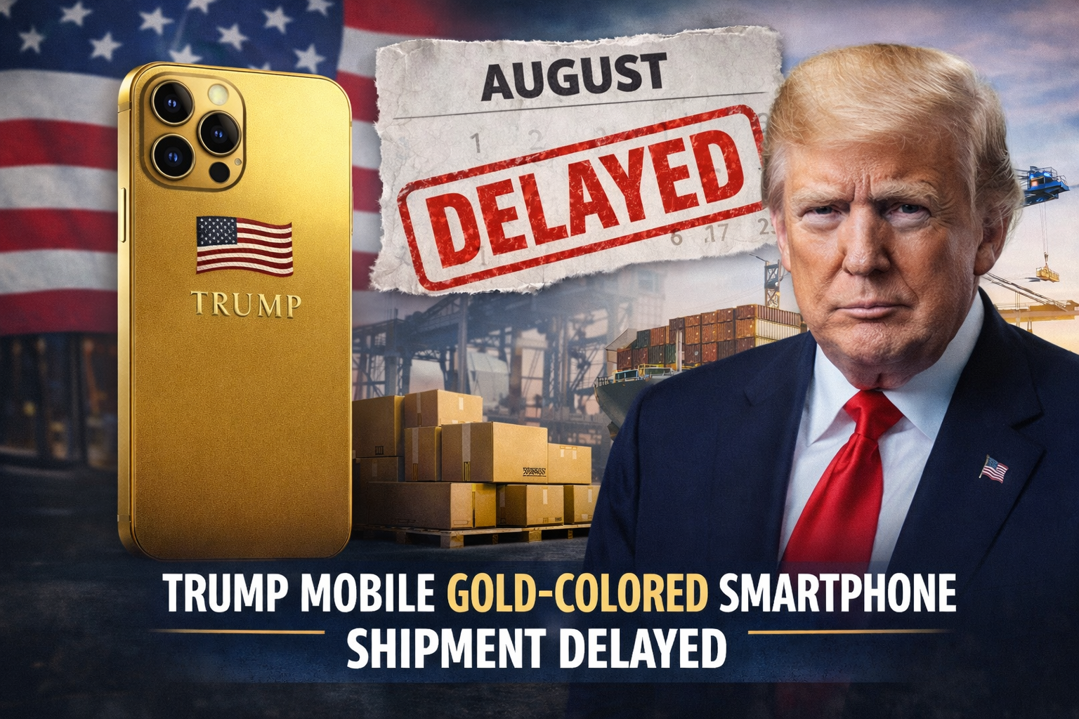 gold-colored smartphone