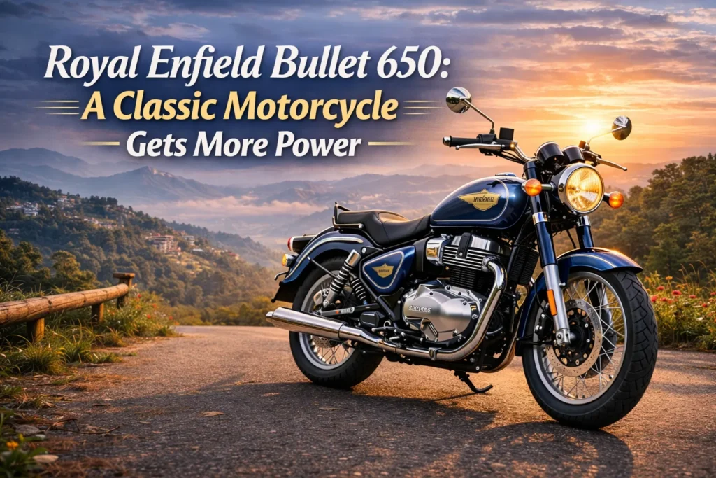 Royal Enfield Bullet 650: A Classic Motorcycle Gets More Power
