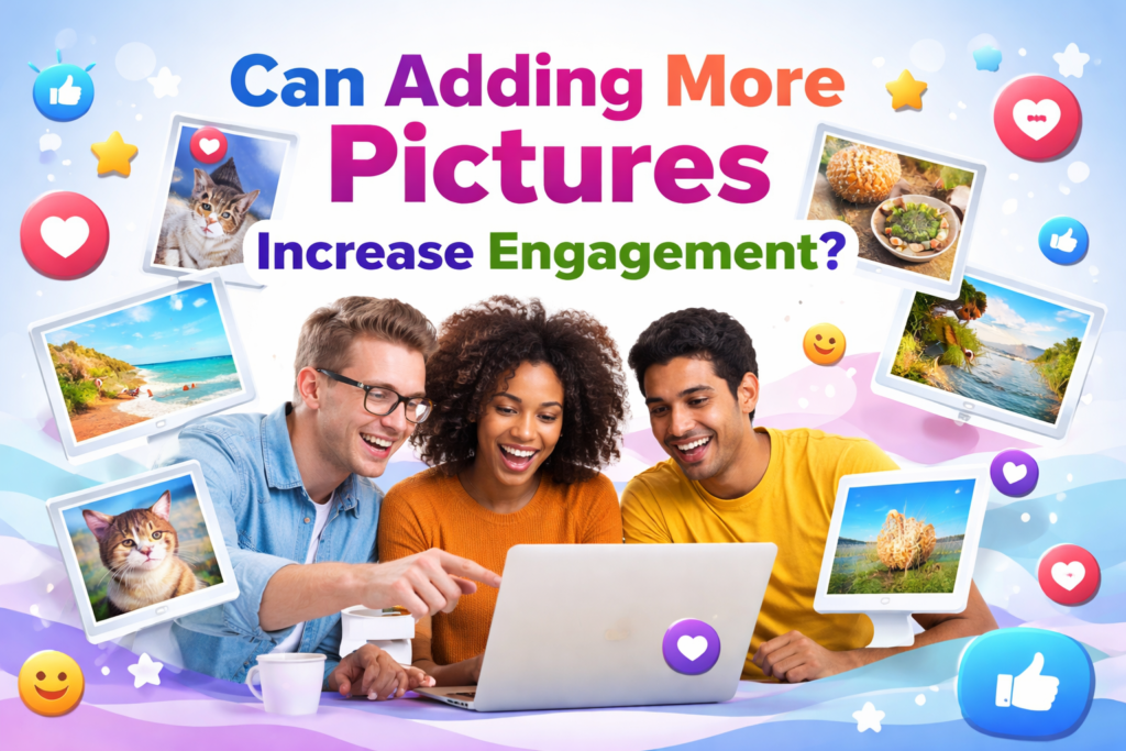 Can adding more pictures increase