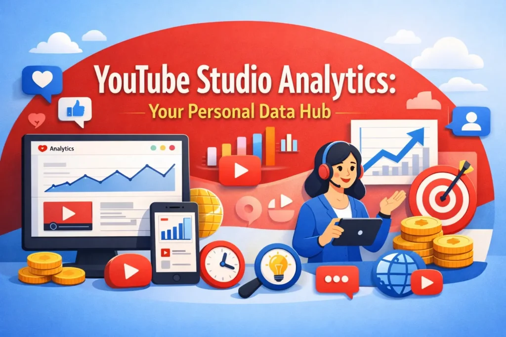 YouTube Studio Analytics-youtube seo tool free