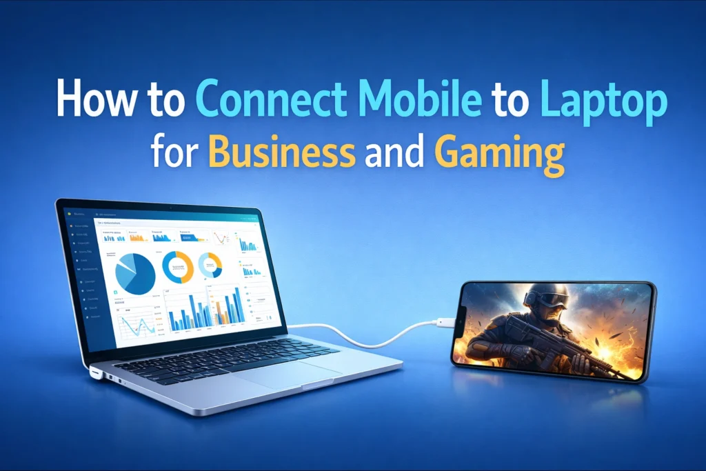 How to Connect Mobile to Laptop