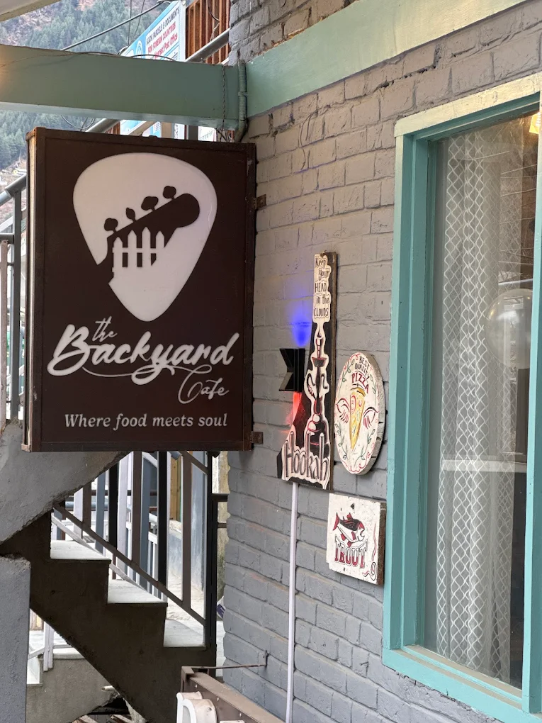 Backyard Cafe in Old Manali